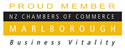 Proud Member of the Marlborough Chamber of Commerce