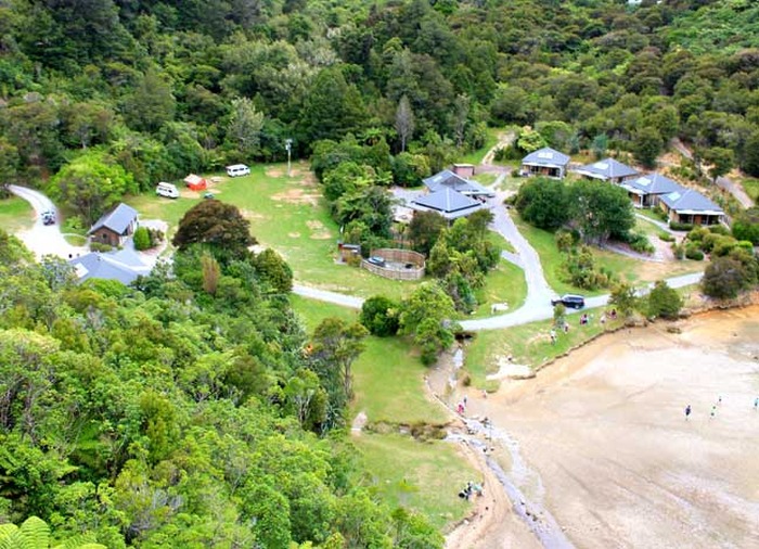 Mistletoe Bay Eco Village as Seen from Above