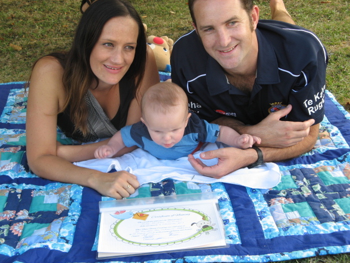Baby Naming Ceremony Family Portrait