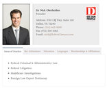 Professional Service Provider Oberheiden Law Group, PLLC